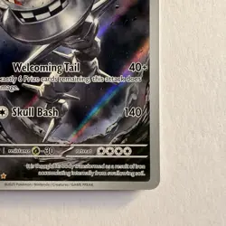 Steelix 150/132 Mega Evolution Illustration Rare Pokemon TCG Card NM - Image 4