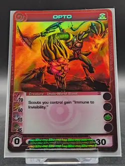 Chaotic Card : Opto Chaotic DOP Promo First Edition Creature. - Image 1