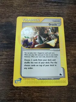 Skyridge Oracle 138/144 Non Holo Pokemon Card - Image 1