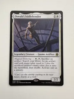 Oswald Fiddlebender MTG Magic the Gathering Card NM Near Mint AFR - Image 1