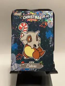 2024 POKEMON CHRISTMAS Collectoons Card #031 CUBONE Peru Special Edition Foil - Image 1