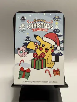 2024 POKEMON CHRISTMAS Collectoons Card #031 CUBONE Peru Special Edition Foil - Image 2