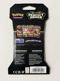 (HEAVY)🔥 31.63g Pokemon Perfect Order Sleeved Booster Pack Factory Sealed✅ - Image 3