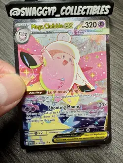 ◓Mega Clefable ex 119/088 Perfect Order - Pokemon TCG Holo Illustration Rare*NM◓ - Image 4