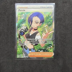Perrin 209/167 Sv06: Twilight Masquerade Holo Ultra Rare Pokemon TCG - Image 1