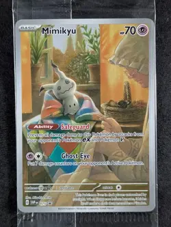 2024 Pokemon MIMIKYU #075 Scarlet & Violet SVP EN Paldean Fates Holo English - Image 1