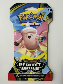 (VERY HEAVY)🔥 31.73g Pokemon Perfect Order Sleeved Booster Pack Factory Sealed✅ - Image 2