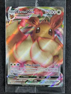 2021 Pokemon EEVEE VMAX #SWSH087 Sword & Shield Shining Fates Holo English (B) - Image 1