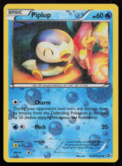 Pokemon TCG Piplup Legendary Treasures RC6/RC25 Uncommon *Cute* - Image 1
