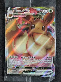2021 Pokemon EEVEE VMAX #SWSH087 Sword & Shield Shining Fates Holo English (A) - Image 1