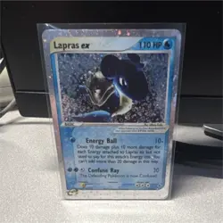 Pokemon Lapras ex 99/109 Ruby & Sapphire Ultra Rare Holo 110 HP English - Image 1