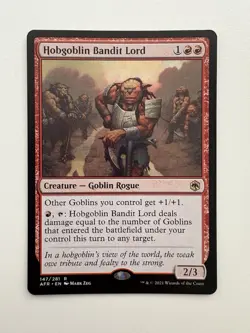 Hobgoblin Bandit Lord MTG Magic the Gathering Card NM Near Mint AFR - Image 1