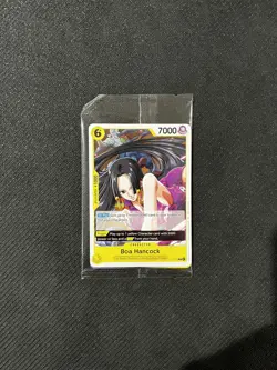 One Piece TCG - Boa Hancock P-115 OP15 Pre Release Promo - Sealed English - Image 1