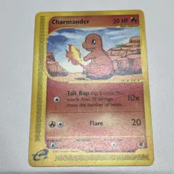 Pokemon Charmander Card Expedition Base Set E-Series Non-Holo Card 97/165 NM - Image 2
