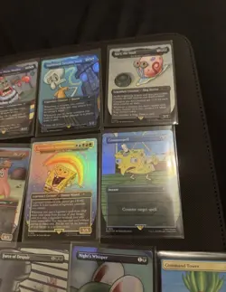 Magic The Gathering SpongeBob SquarePants Foil Cards 13 Total Secret Lair - Image 3