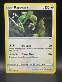 Rayquaza SWSH029 SWSH: Sword & Shield Promo Cards Holo - Image 1