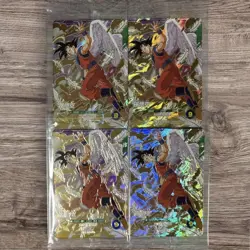 Dragon Ball Super SDVP020 Goku God Rare 4 Card Set Unopened - Image 1