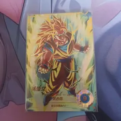 Dragon Ball Super Card Game Goku sdv3002 Parallel Rare Used - Image 1