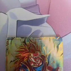 Dragon Ball Super Card Game Goku sdv3002 Parallel Rare Used - Image 3