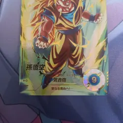 Dragon Ball Super Card Game Goku sdv3002 Parallel Rare Used - Image 4