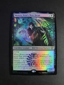 Moseo, Vein's New Dean (Foil) Rare MTG Secrets of Strixhaven - Image 1