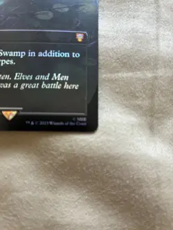 MTG the Dead Marshes Urborg, Tomb of Yawgmoth LTC, Borderless, NM Foil - Image 5