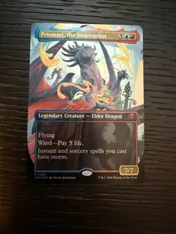 Prismari, the Inspiration Secrets of Strixhaven Borderless Foil Mythic Rare - Image 1