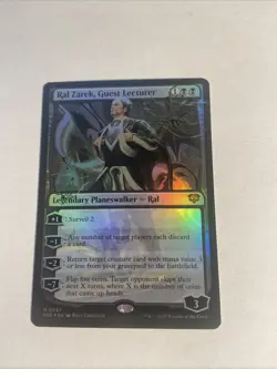 Ral Zarek, Guest Lecturer Secrets of Strixhaven Foil - Image 1