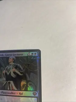 Ral Zarek, Guest Lecturer Secrets of Strixhaven Foil - Image 3