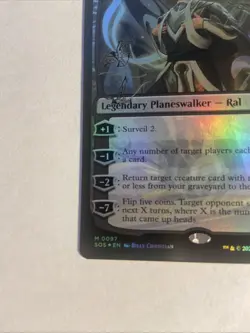 Ral Zarek, Guest Lecturer Secrets of Strixhaven Foil - Image 5