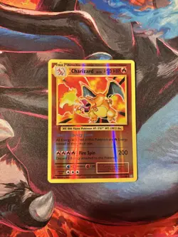 2016 Pokemon XY Evolutions Charizard Reverse Holo Foil # 11/108 LP Card B - Image 1