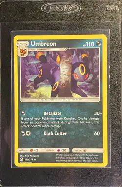 Umbreon Rare 120/214 Pokemon Sun & Moon Lost Thunder Regular Rare NM Free Ship - Image 4