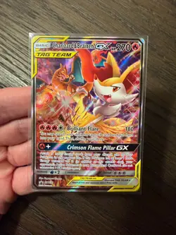 Charizard & Braixen GX - SM230 - Pokemon Sun & Moon Black Star Promo Tag Team - Image 1