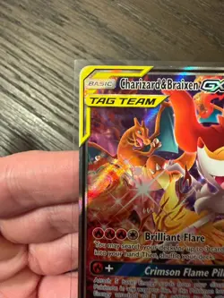 Charizard & Braixen GX - SM230 - Pokemon Sun & Moon Black Star Promo Tag Team - Image 2