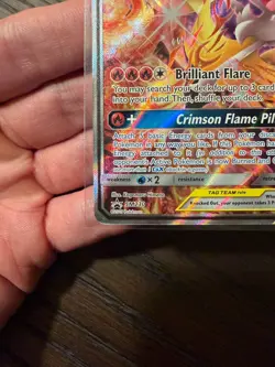 Charizard & Braixen GX - SM230 - Pokemon Sun & Moon Black Star Promo Tag Team - Image 4