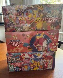 Pokemon Center Tohoku Hiroshima Fukuoka Special Box Set w/shrink Japanese New - Image 2