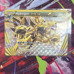 Pokemon Hydreigon BREAK Rare Holo XY Steam Siege Break 190 HP 87/114 English - Image 1
