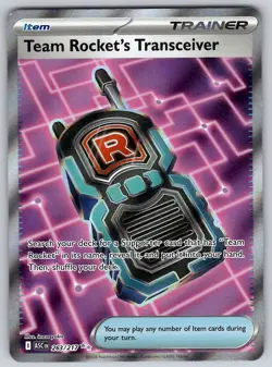 Team Rocket's Transceiver 263/217 ME: Ascended Heroes NM Pokemon Ultra Rare - Image 1