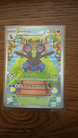 Zweilous Illustration Rare White Flare 147/086 NM Holofoil Pokemon - Image 1