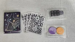 Pokemon Paldean Fates Sleeves/Dice/Markers/Dividers(4) from ETB - Image 1