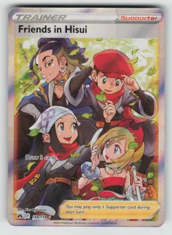 Friends in Hisui 148/159 Ultra Rare Crown Zenith Pokemon Near Mint - Image 1