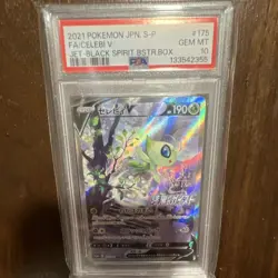 Pokemon Celebi V 175/S-P S-P Promo Holo PSA 10 Japanese 190 HP - Image 1
