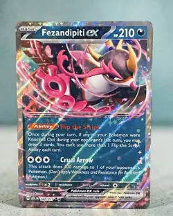 Pokemon Fezandipiti Ex #142/217: Ascended Heroes (Read Description) 🔥 - Image 1