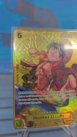 Monkey.D.Luffy Japanese 2nd Anniversary Set English Promo NM One Piece - Image 2