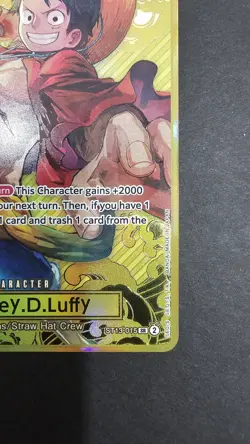 Monkey.D.Luffy Japanese 2nd Anniversary Set English Promo NM One Piece - Image 5