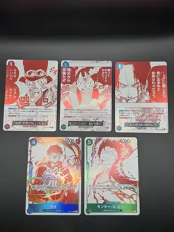 One Piece OP-13 3rd Anniversary Set 5 Treasure Campaign Promo Collection JAP - Image 1