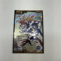 Dragon Ball Divers Vegeta Parallel R Card 3400 Attack Used Sleeve - Image 1