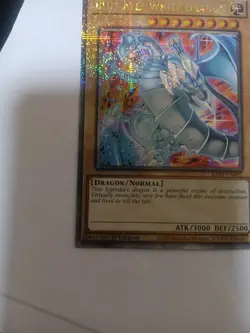 Blue-Eyes White Dragon (New Art) (Quarter Century Secret Rare) RA04-EN002... - Image 3