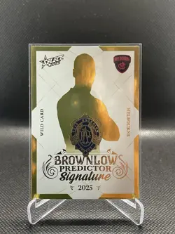 2025 AFL Select Brownlow Predictor Wild Card Melbourne #122/220 - Image 1