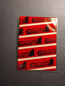 SPACEGODZILLA 1995 GODZILLA KING OF MONSTERS AMADA HOLO FOIL RARE NEAR MINT - Image 2
